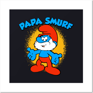 Papa Smurf Posters and Art